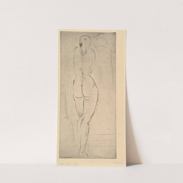 The Solitary Woman (Das einsame Weib) (1914) by Wilhelm Lehmbruck