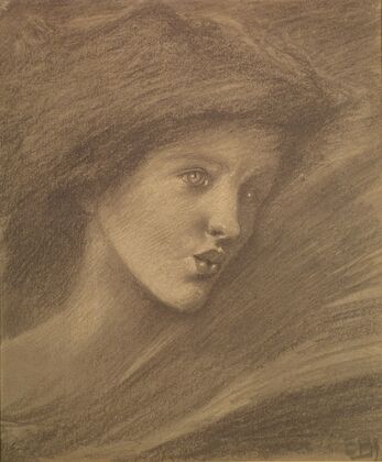 The Song of Solomon – Study of a Zephyr for ‘Sponsa de Libano’