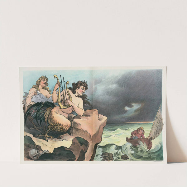 The song of the Sirens (1904) by Udo Keppler