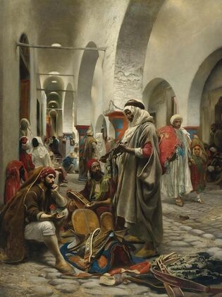 The Souk Des Étoffes, Tunis