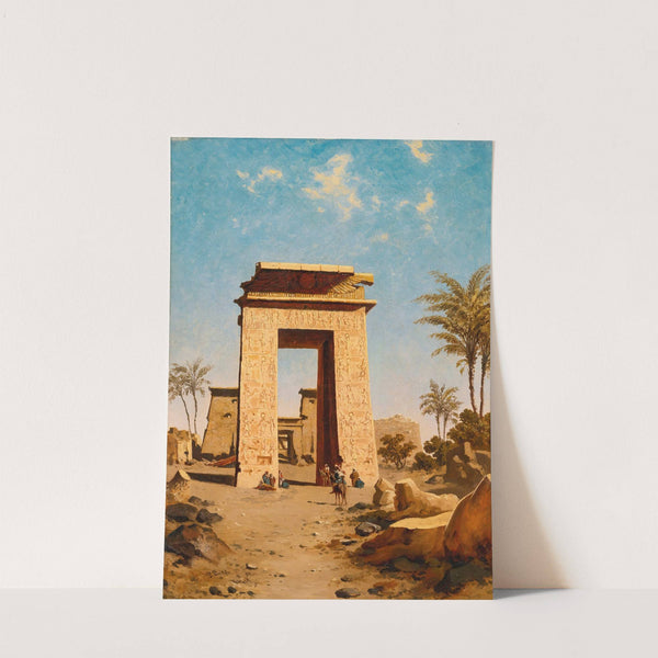 The South Gate, Karnak by Paul Rudolf Linke