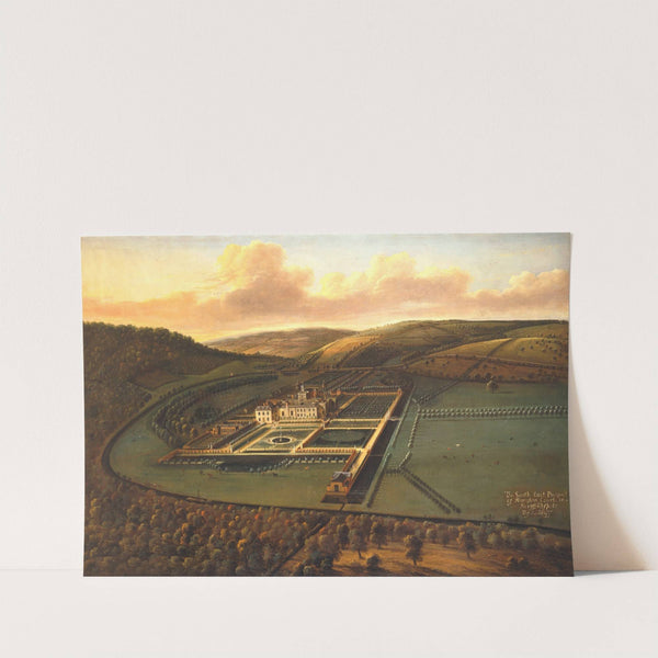 The Southeast Prospect of Hampton Court, Herefordshire by Leonard Knyff