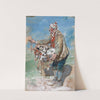 The Souvenir Seller in Montevergine by Alceste Campriani