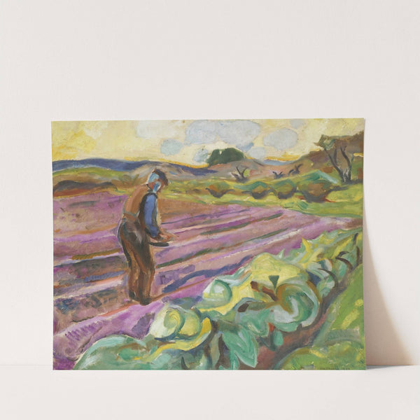 The Sower (1913) by Edvard Munch