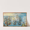 The Spanish Armada Off The South Coast Of England by Monogrammist