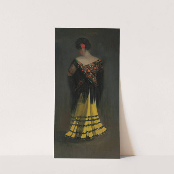 The Spanish Shawl; Portrait of Jeanne Frankenberg by George Luks