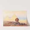 The Sphinx before the Pyramids of Giza by Alexander Kircher