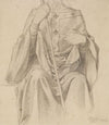 The Spirit of Justice – Drapery Study for a female Figure