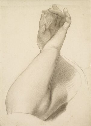 The Spirit of Justice – Study of the uplifted left Arm of the Figure of Justice