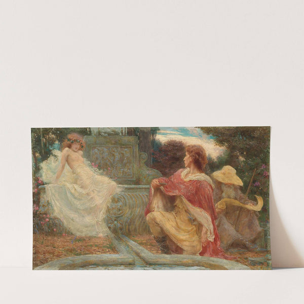 The Spirit Of The Fountain (1891) by Herbert James Draper