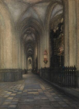 The St. Bartholomew’s Nave in the St. Peter’s Church in Leuven — size preview