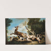 The Stag Hunting by Alexandre François Desportes