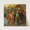 The Stage Of Archduchess Isabella (After Rubens) by Eugène Delacroix