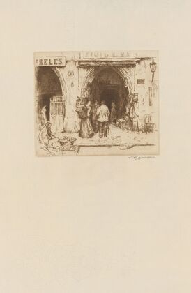 The stalls in the Old Town — size preview