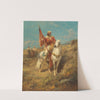 The standard bearer by Adolf Schreyer