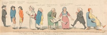 The States of the Bowels; or a Fashionable Disorder!