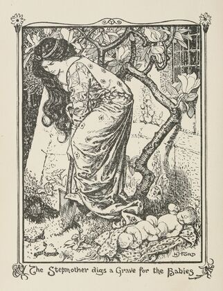 The Stepmother digs a Grave for the Babies