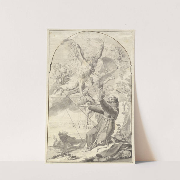 The Stigmatization of Saint Francis by Johan Baptist Enzensberger