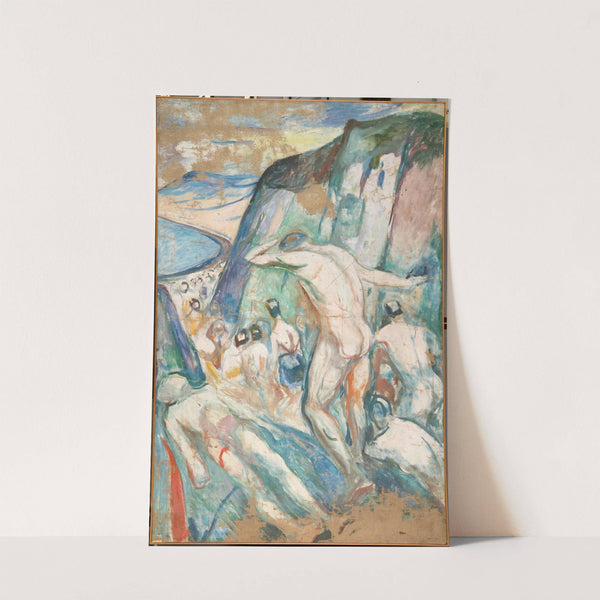 The Storm, Right Part (1926–27) by Edvard Munch