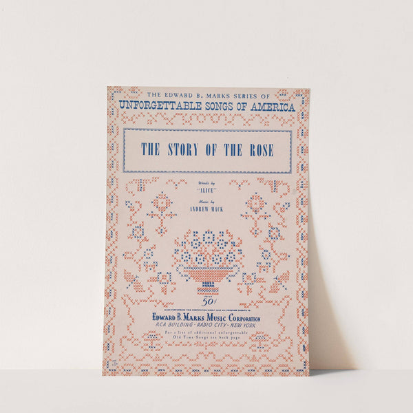 The story of the rose by Anonymous