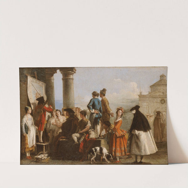The Storyteller (1773-1777) by Giovanni Domenico Tiepolo