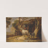 The Straw Yard (1810) by James Ward