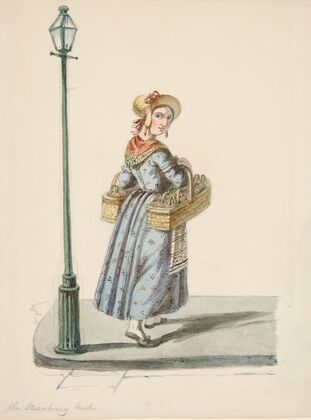 The Strawberry Girl
