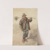 The Street Sweeper (Le Cantonnier) by Paul Gavarni
