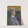 The Striped Blouse (Portrait of Irene Battiscombe, the Artist’s Sister) (circa 1915) by Harold Gilman