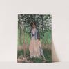 The Stroller (Suzanne Hoschedé, later Mrs. Theodore Earl Butler, 1868–1899) (1887) by Claude Monet