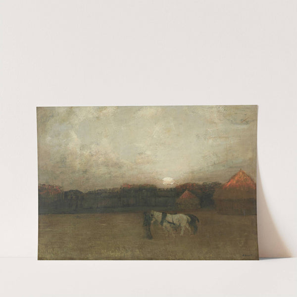 The Stubble Field (c. 1909) by Henry Golden Dearth