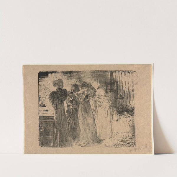 The Studio (c. 1895) by Édouard Vuillard