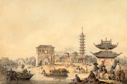 The Suburbs of a Chinese City — size preview