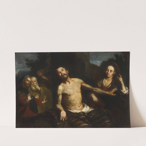The Sufferings Of Job by Silvestro Chiesa
