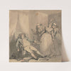 The suicide (ca. 1780–1825) by Thomas Rowlandson