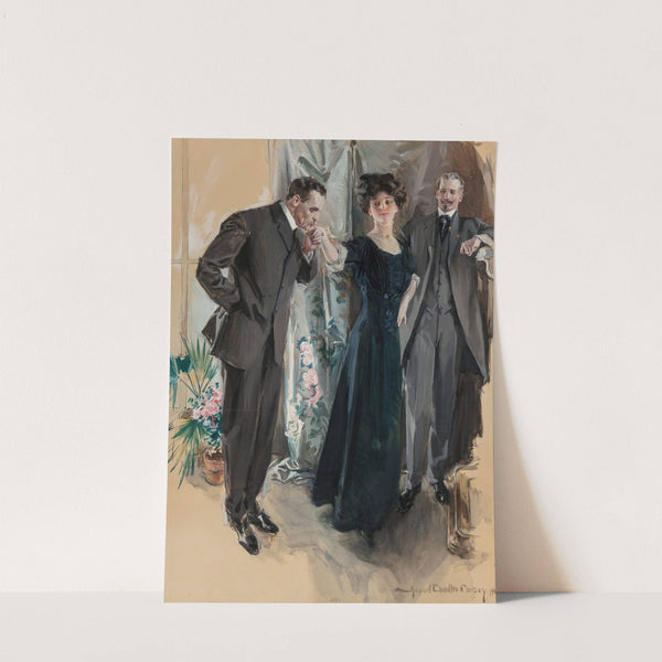 The Suitors (1910) by Howard Chandler Christy