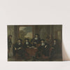 The Superintendents of the Collegium Medicum in Amsterdam, 1683 (1683) by Adriaen Backer