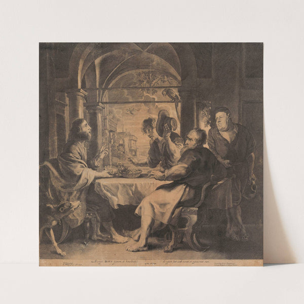 The Supper at Emmaus (1638) by Peter Paul Rubens
