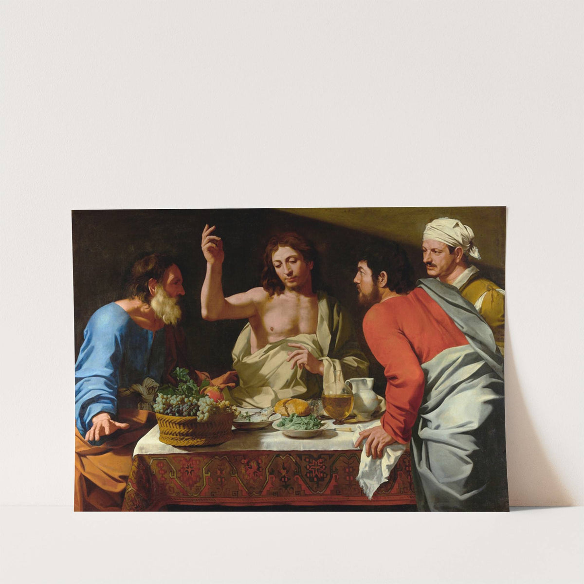 The Supper at Emmaus by Bartolomeo Cavarozzi