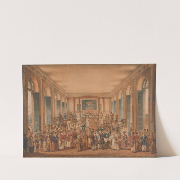 The Supreme Court of Judicature on the Island of Ceylon by James Stephanoff