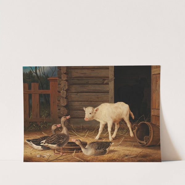 The Surprise (1880) by Ferdinand von Wright