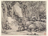 The Sword Spring, Tiger Hill, from Twelve Views of Tiger Hill, Suzhou (after 1490)