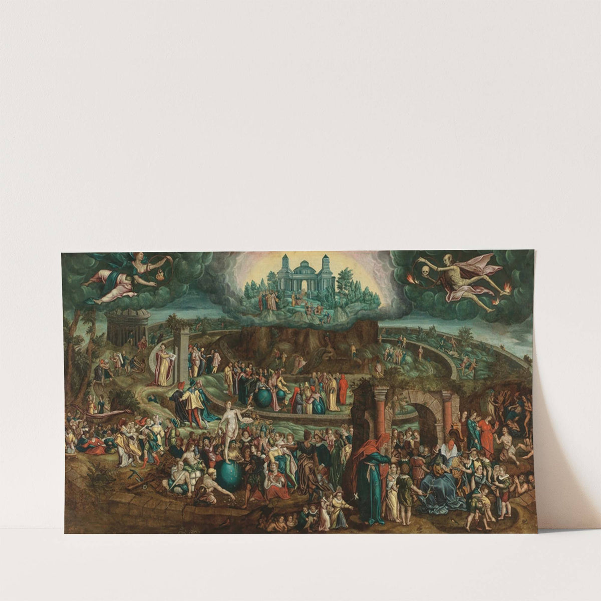 The Table of Cebes by Circle of Hendrik Goltzius