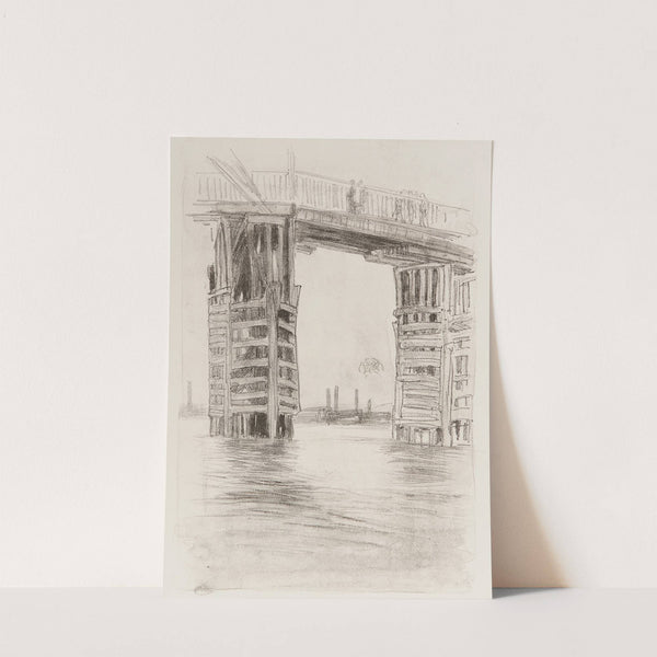 The Tall Bridge (1878) by James Abbott McNeill Whistler