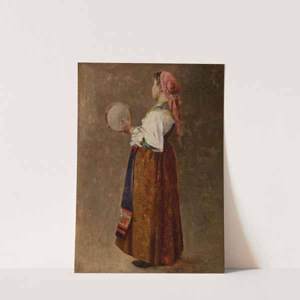 The Tambourine Girl by Margaret A. Rudisill