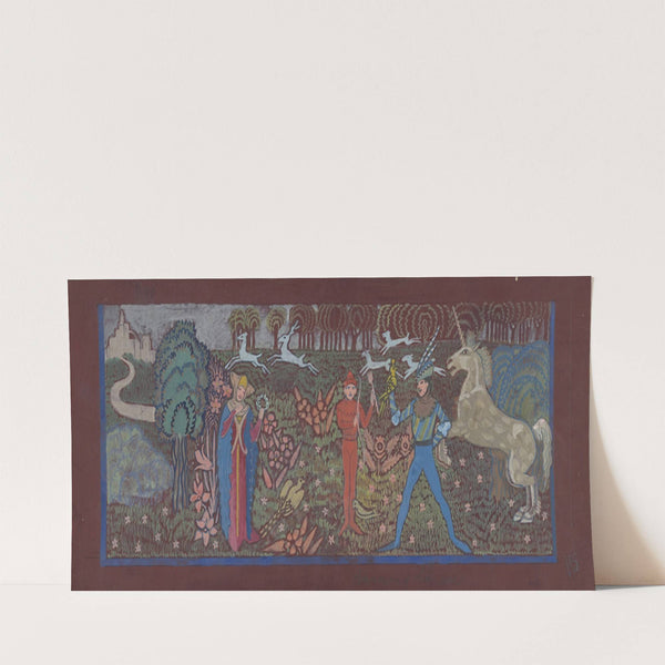 The Taming of the Shrew: Mediaeval Tapestry (1934-1943) by John Glidden