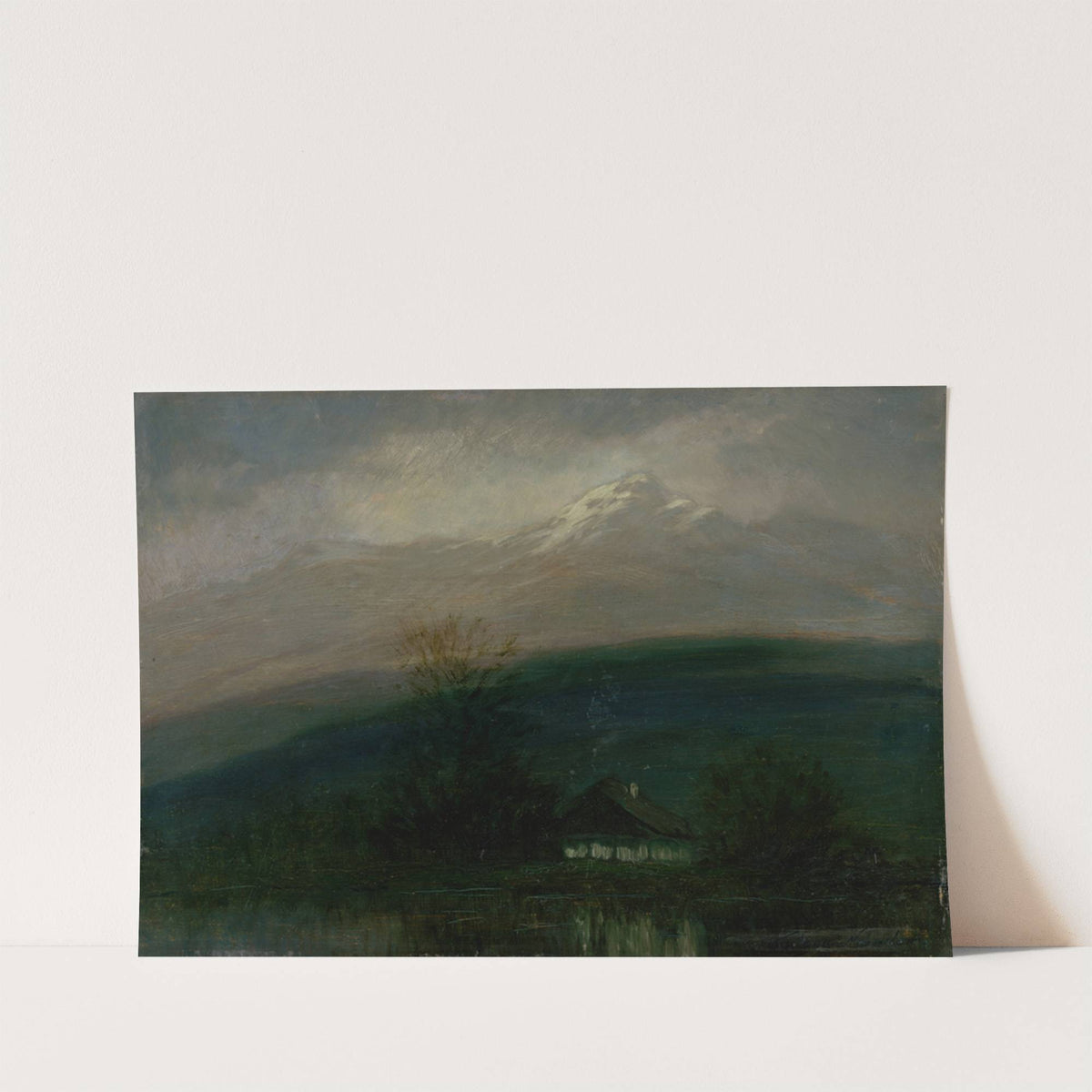The Tatra Mountain in the Night by Ferdinand Katona