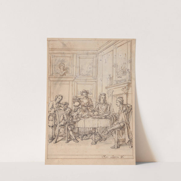 The Tea Party by Marcellus Laroon the Younger