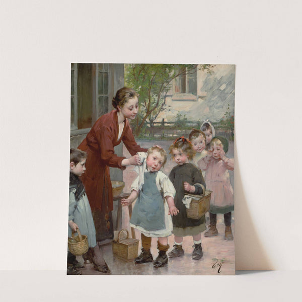 The Teacher’s Touch by Henri-Jules-Jean Geoffroy