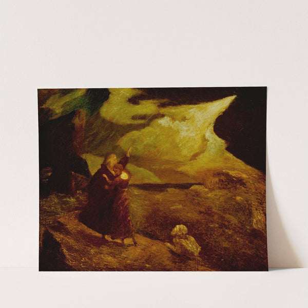 The Tempest (1892) by Albert Pinkham Ryder